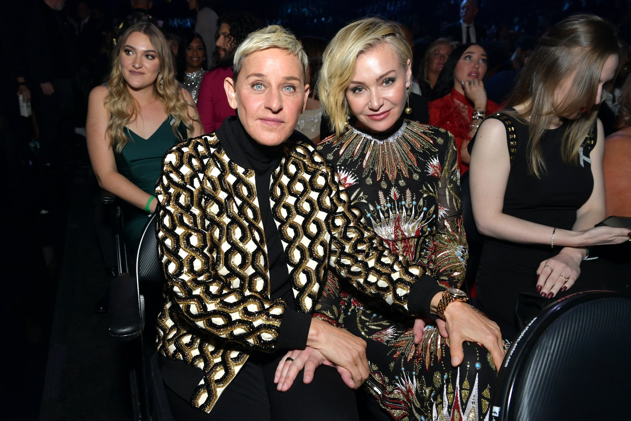 Ellen Degeneres And Portia De Rossi At The 2020 Grammys Missed