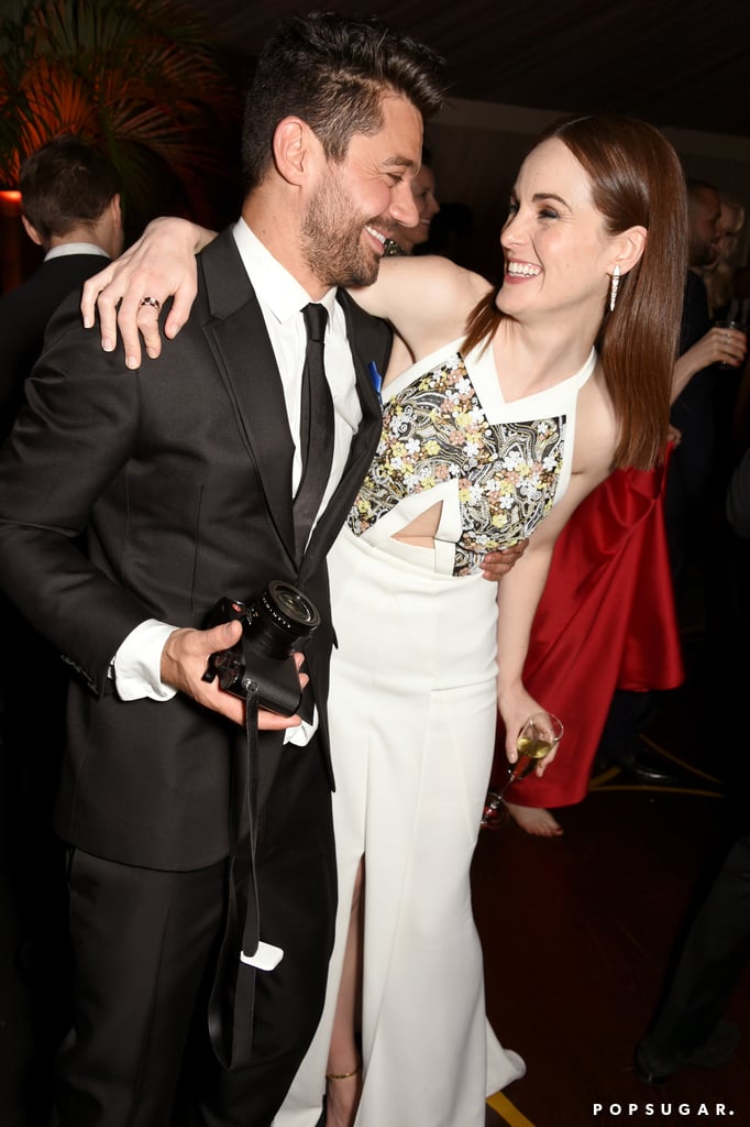 Pictured: Dominic Cooper and Michelle Dockery