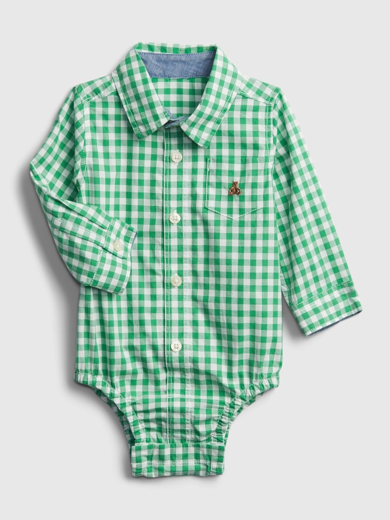 Gap Baby Plaid Bodysuit