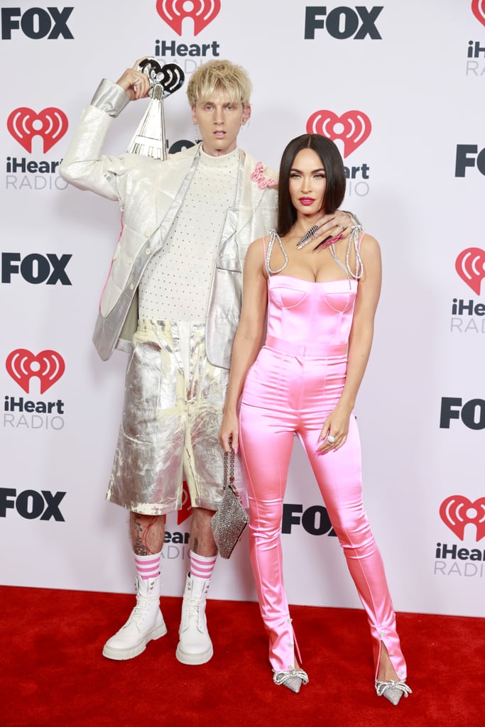 Megan Fox & Machine Gun Kelly's iHeartRadio Awards Nail Art