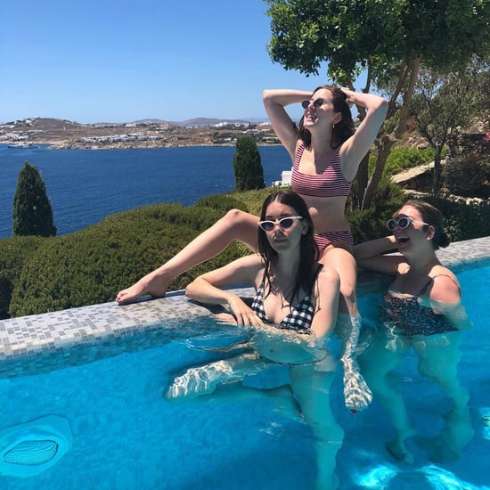 Haim Sisters Wearing Swimsuits July 2018