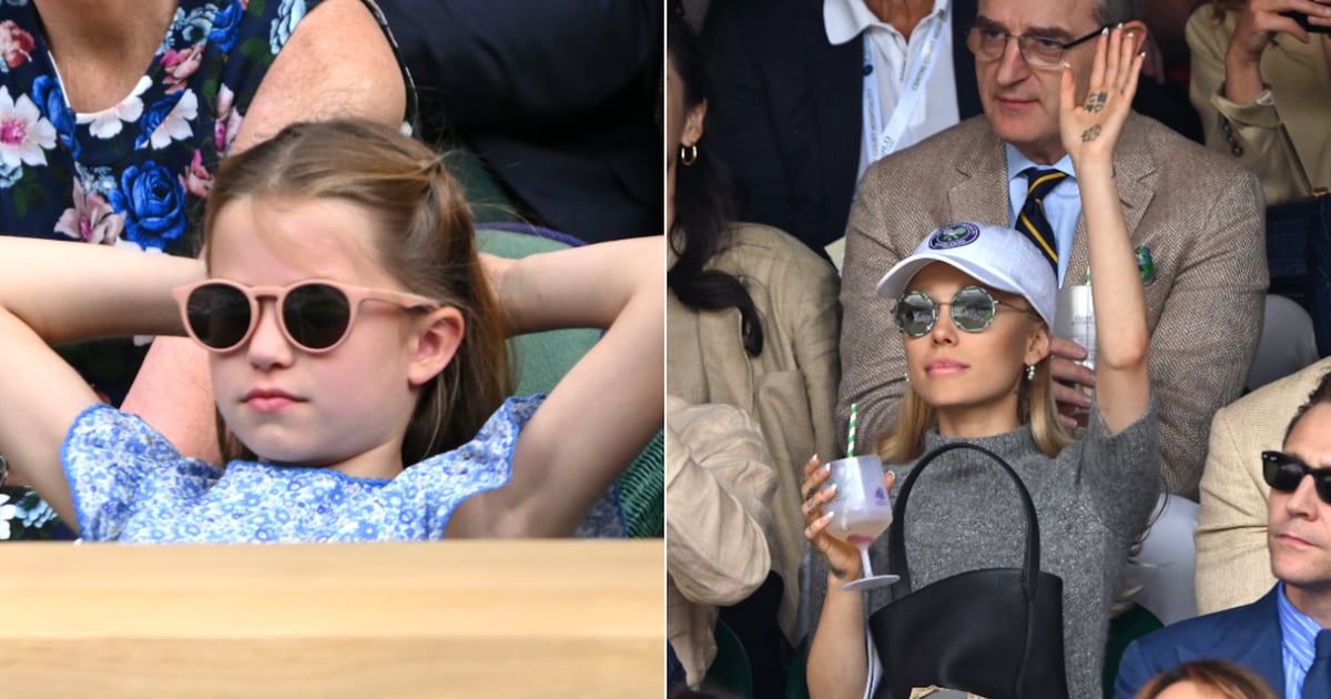Celebrity Sunglasses at the Wimbledon Men’s Final