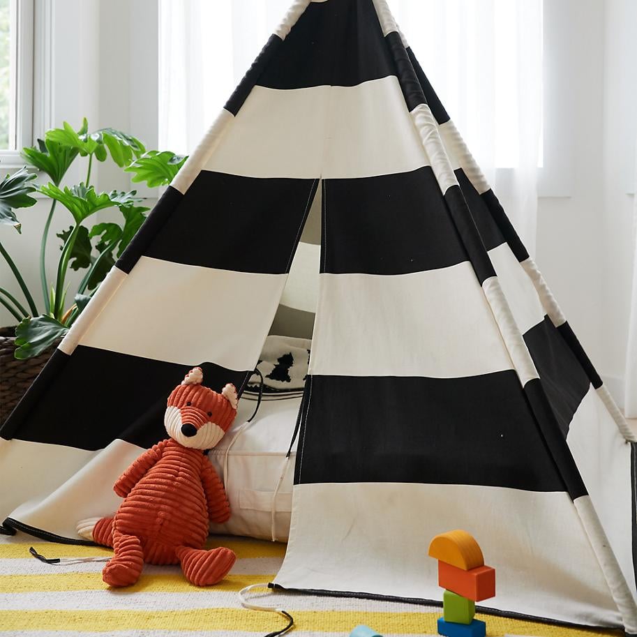 Striped Reading Tent
