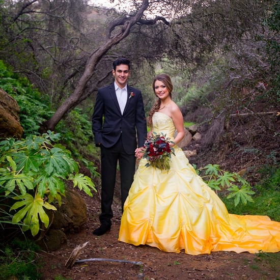 Beauty and the Beast Modern Styled Wedding