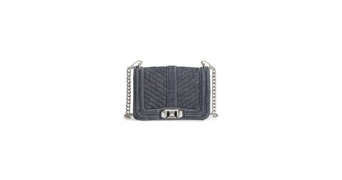 Rebecca Minkoff Small Love Denim Crossbody Bag The Best Things at