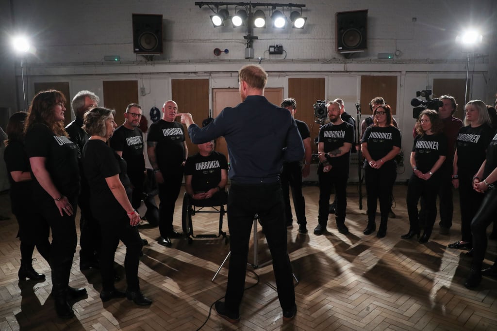 Prince Harry and Jon Bon Jovi Record at Abbey Road Studios