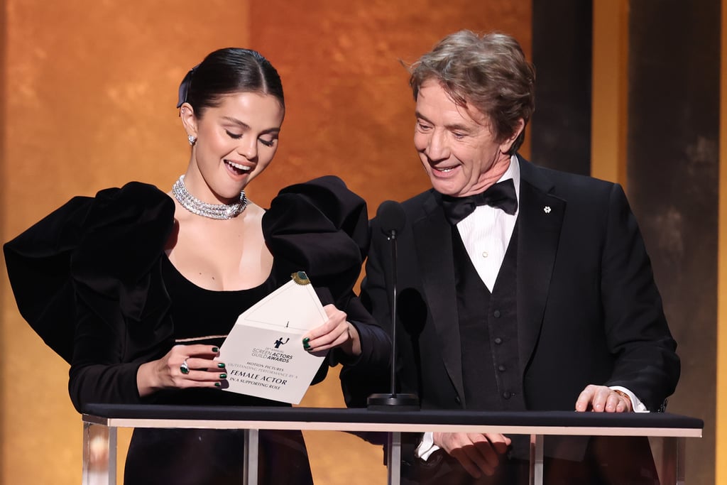 Selena Gomez's Oscar de La Renta Dress at 2022 SAG Awards