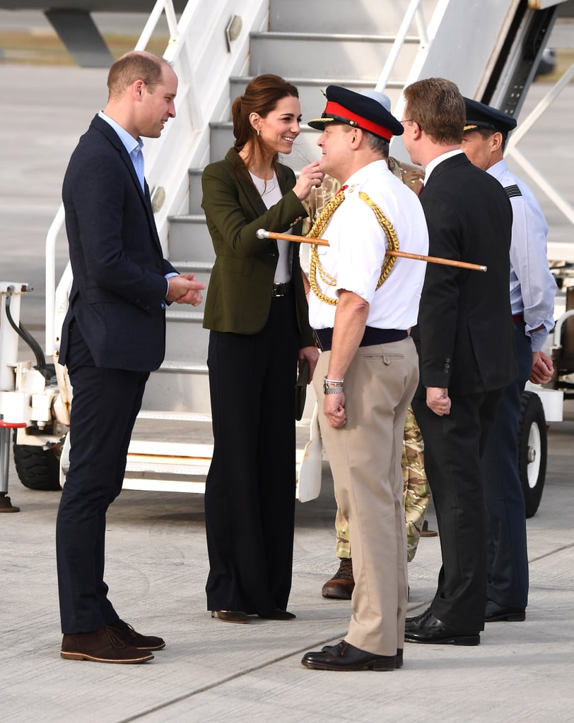 Kate Middleton Wearing a Smythe Duchess Wool Blazer