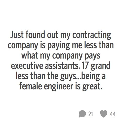 Women of tech, let's make ourselves heard!