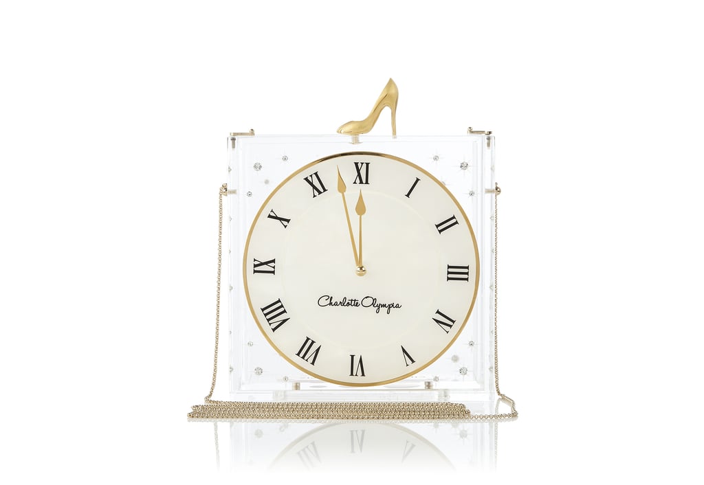 Time Piece Clutch | Charlotte Olympia Cinderella Shoes Collection ...
