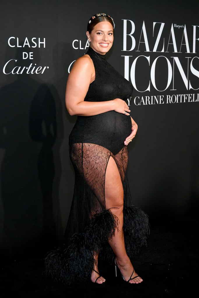 Pictures of Ashley Graham Looking Gorgeous During Pregnancy