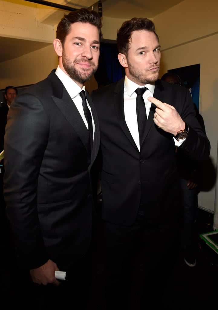 Backstage at the 2015 Critics' Choice Movie Awards