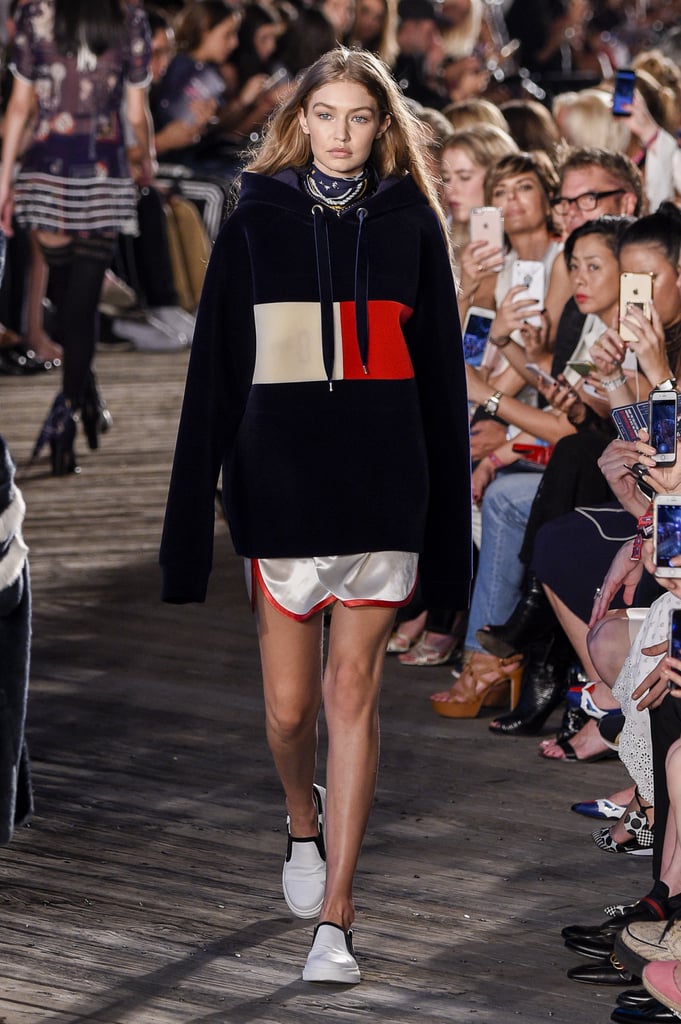 Finally, Gigi Walked in the Tommy x Gigi Fall '16 Show, Wearing Pieces She Co-Designed