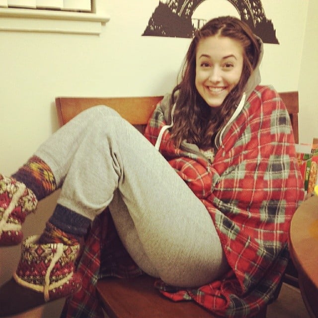 Sooner or later, everyone becomes a sweatpants person. Embrace it and try to make yours cute.