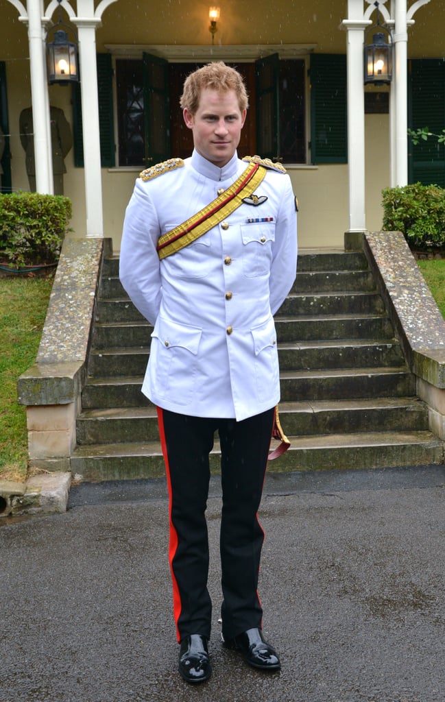 Fun fact: he's also known as "Captain Wales" to his fellow officers. We like it.