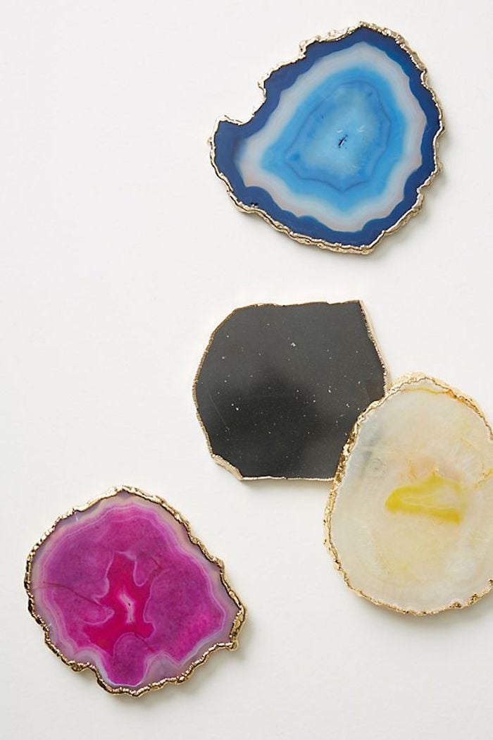Anthropologie Agate Coaster Best Holiday Gifts 2019 Editors' Picks