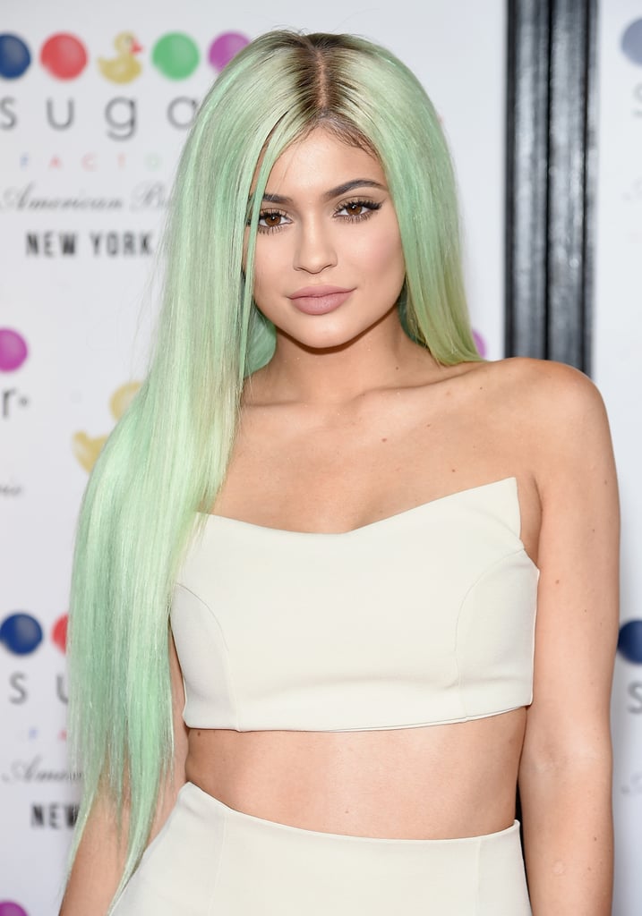 kylie jenner emerald green
