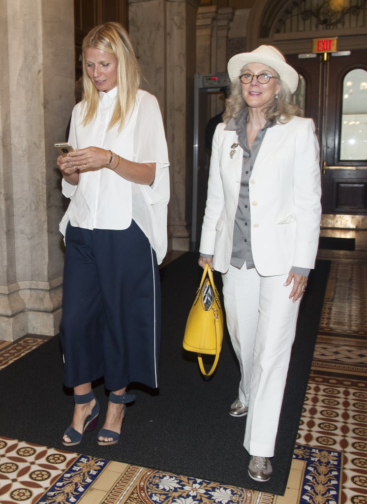 Gwyneth Paltrow and Blythe Danner Capitol Hill Pictures