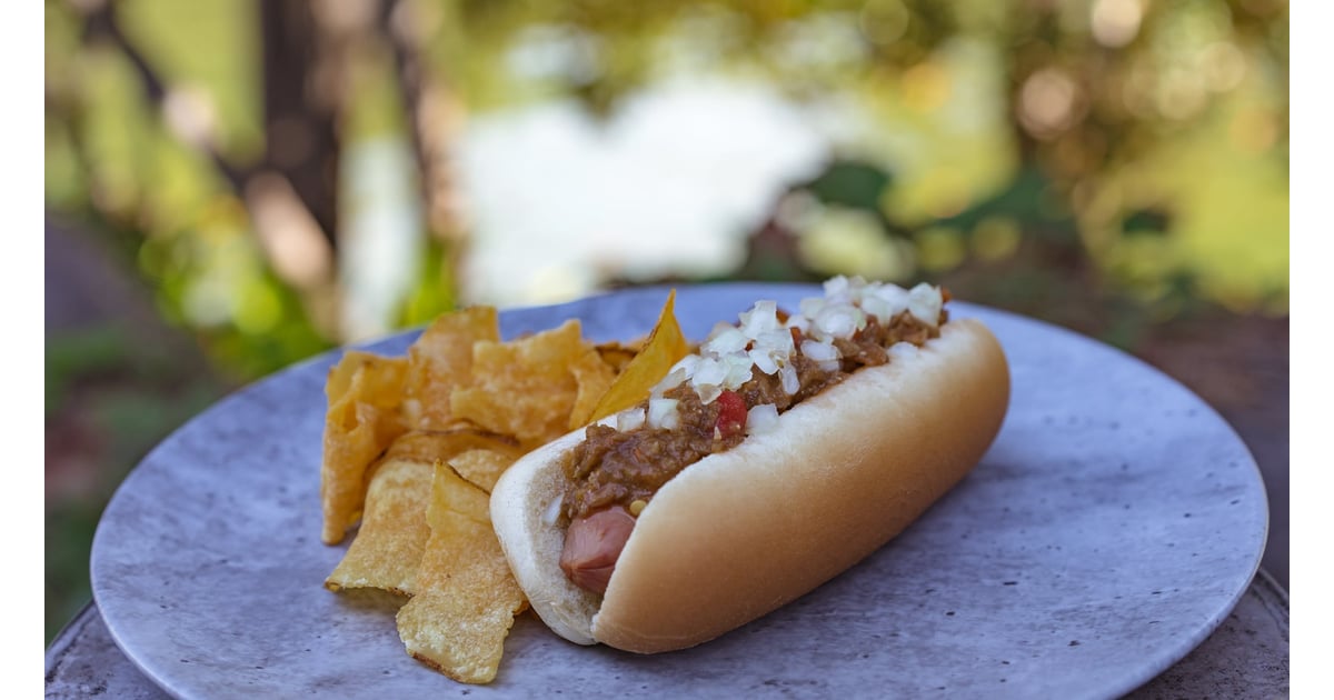 Lentil Chili Vegan Hot Dog Disneyland LimitedTime Vegan Meals 2018