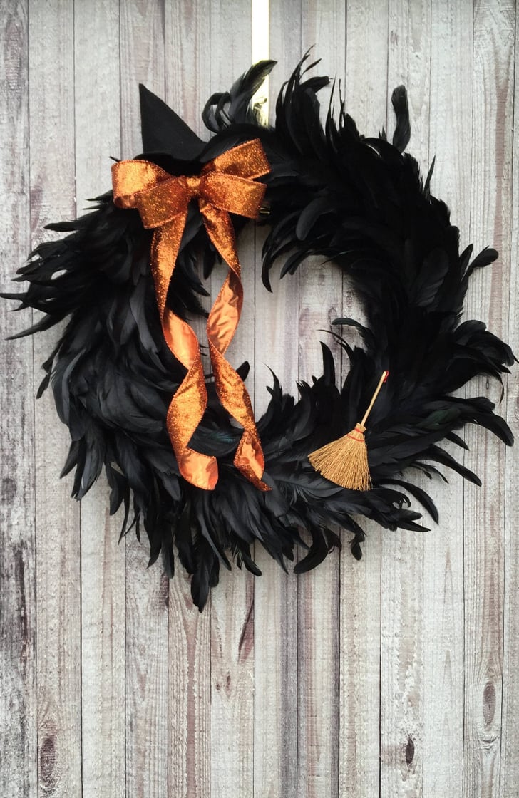 Black Halloween Wreath
 Black Halloween Wreath