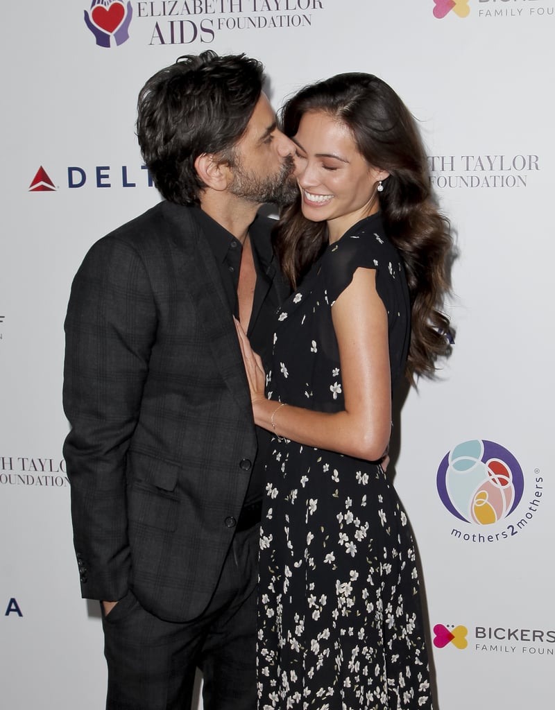 John Stamos and Caitlin McHugh