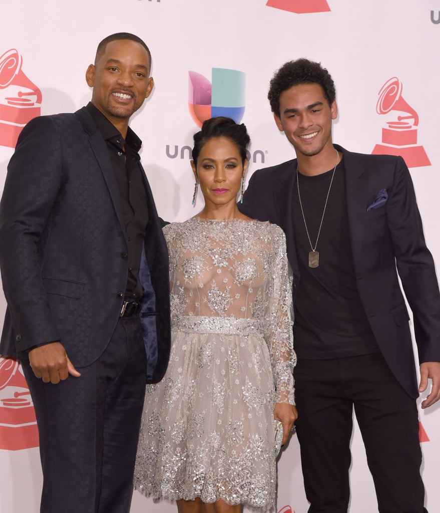 Will and Jada Pinkett Smith at the Latin Grammys 2015