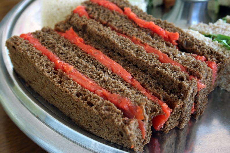 Salmon Finger Sandwiches