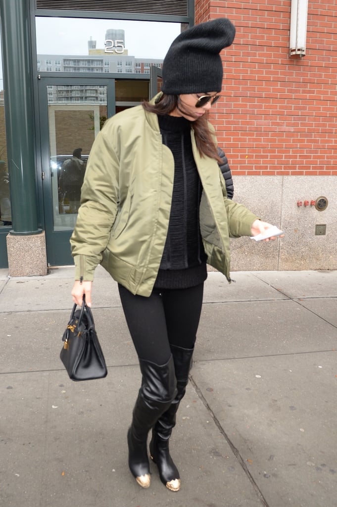 Kendall Jenner Shoe Styling Trick