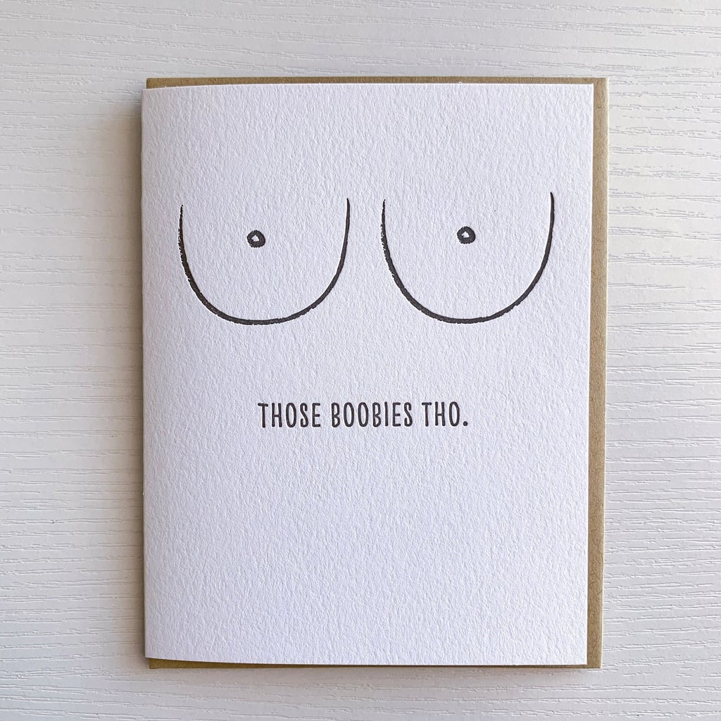 Those Boobies Card
