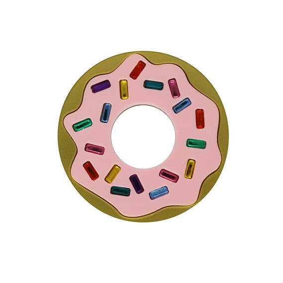 Donuts Forever Brooch