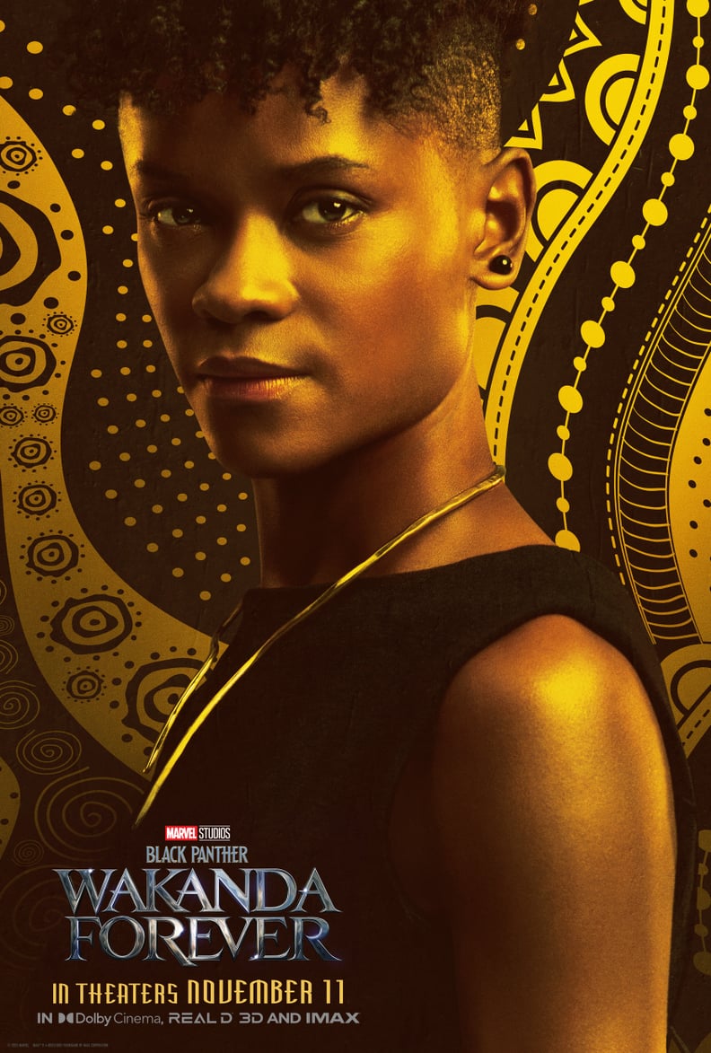 莱特利蒂希娅Shuri在“黑豹:Wakanda永远”