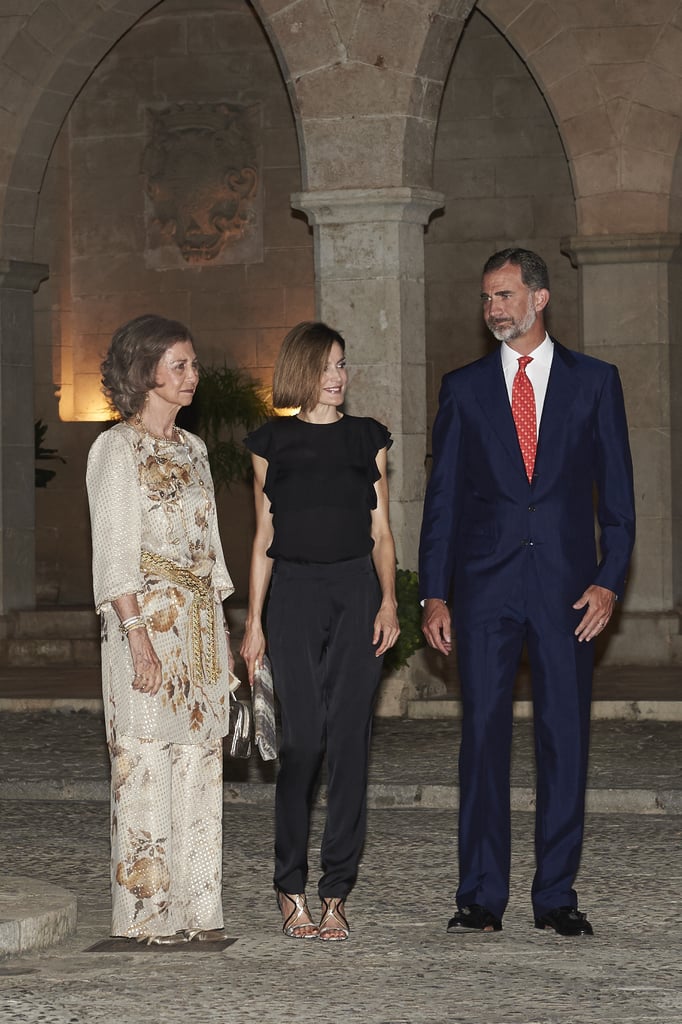 Queen Letizia's All-Black Outfit