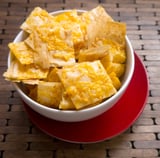 Cheesy Phyllo Crackers