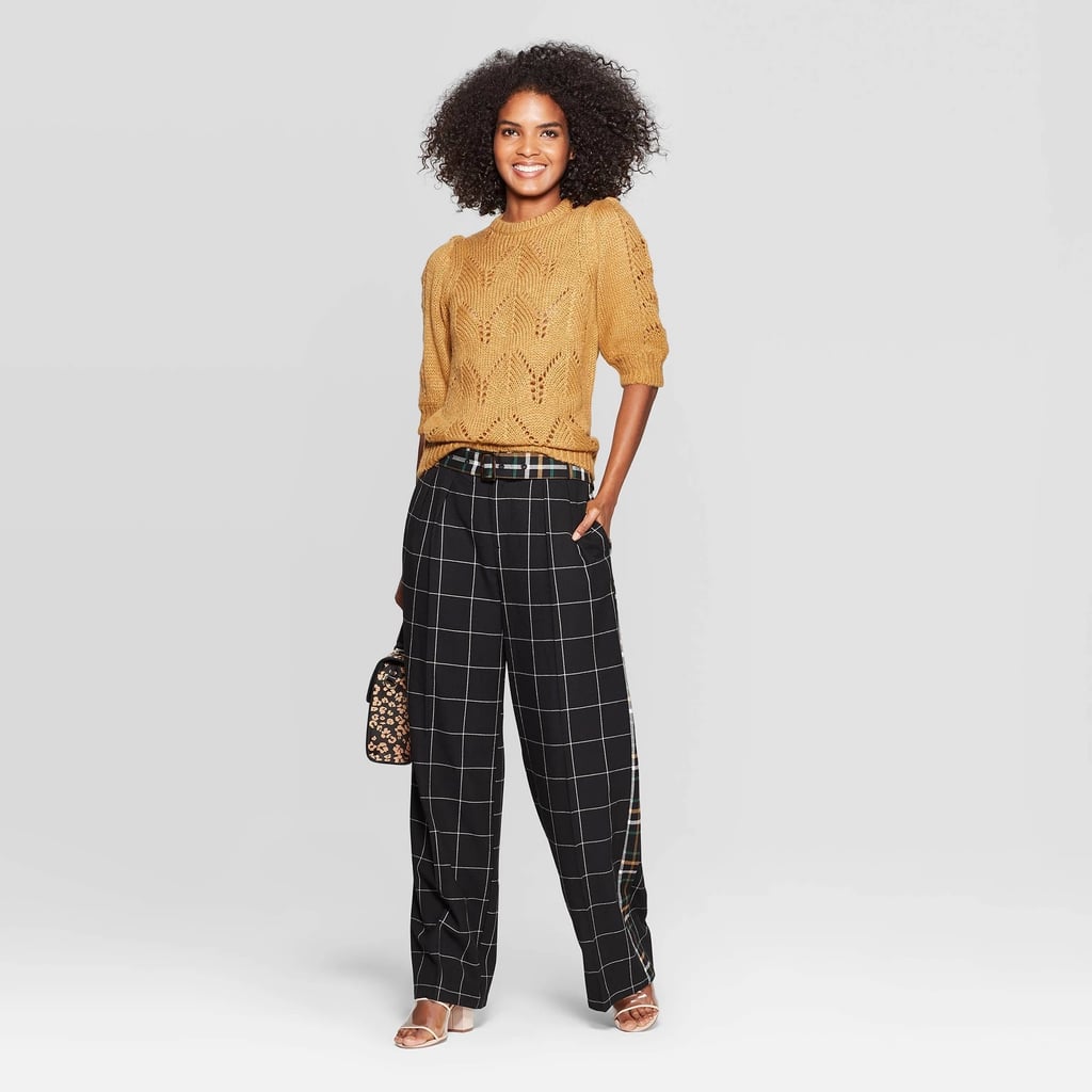 Who What Wear Puff Elbow Sleeve Crewneck Pullover Sweater Shop