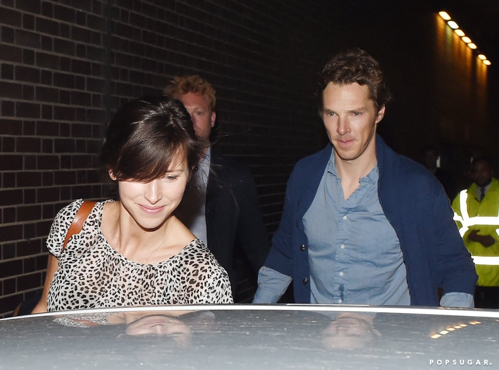 Benedict Cumberbatch Sophie Hunter Date Pictures August 2015