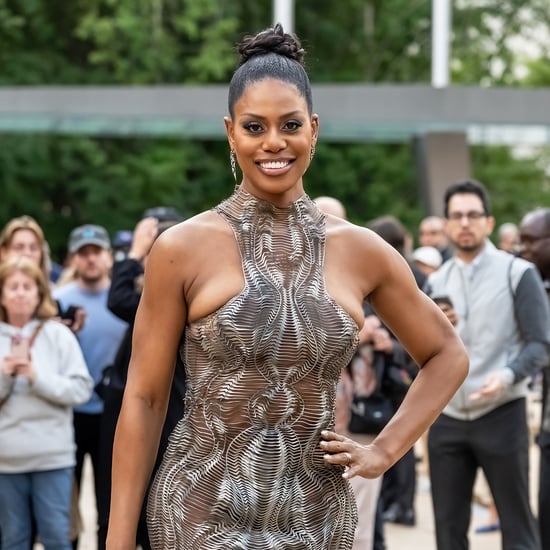 Laverne Cox's Silver Iris van Herpen Dress | NYC Ballet Gala