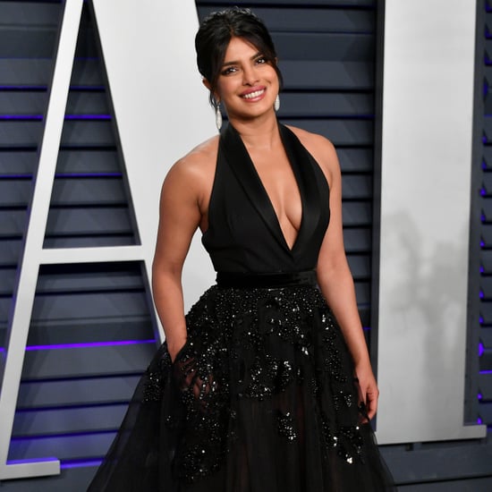 Priyanka Chopra Elie Saab Dress at Vanity Fair Oscars Party