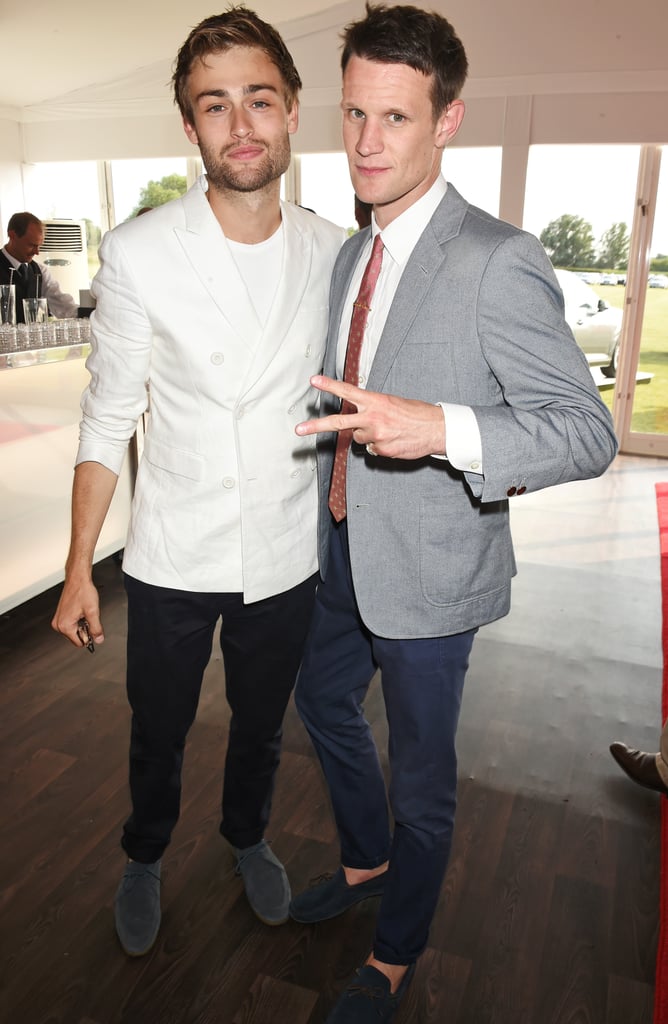 Douglas Booth and Matt Smith battled for cool-guy supremacy at the Audi Polo Challenge in 2015.