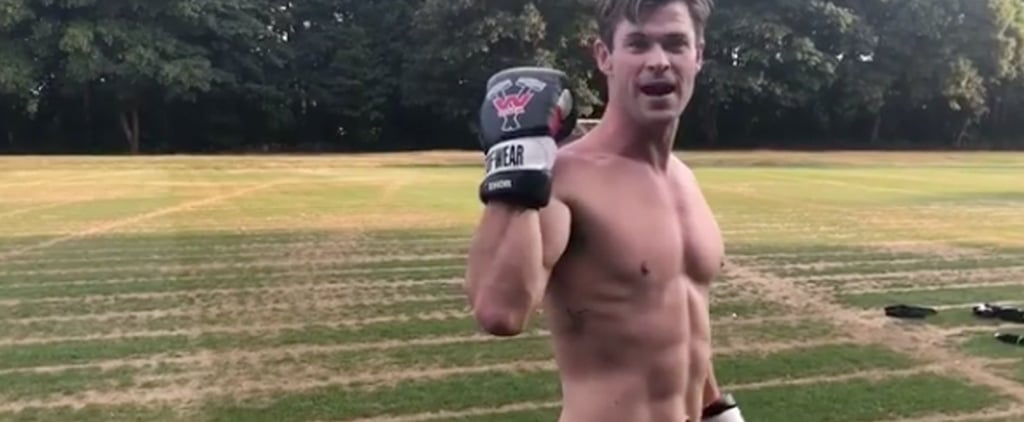 Chris Hemsworth Training For Men in Black Reboot