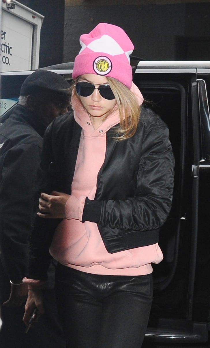 Her Power Rangers Beanie Seems to 