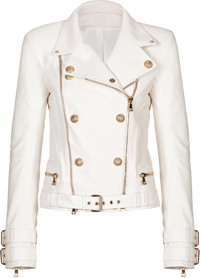 Balmain Leather Jacket 4 725 Best Leather Jackets For 2014 Pictures Popsugar Fashion Uk Photo 3