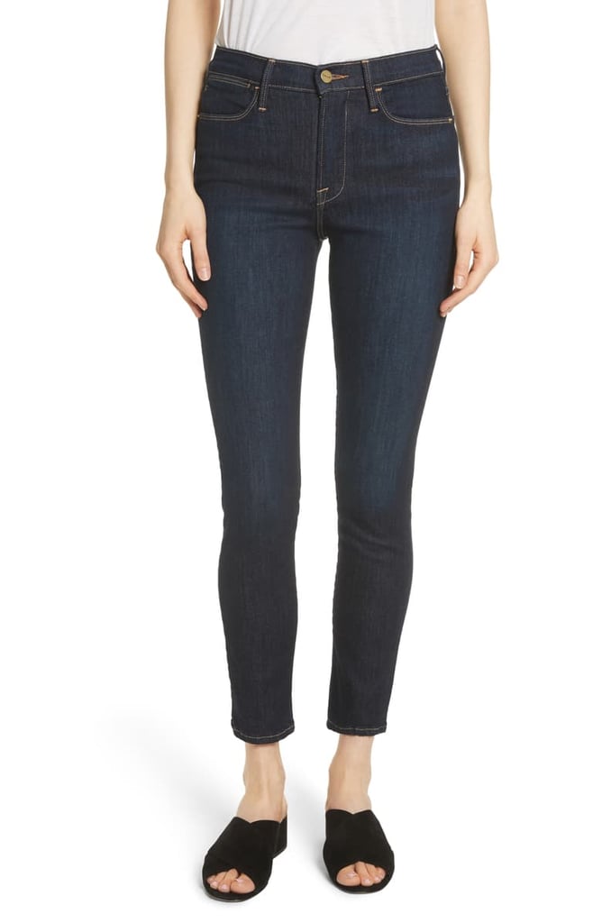 Frame Le High Ankle Skinny Jeans The Most Comfortable Jeans for Women