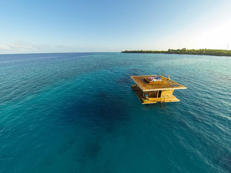 Underwater Hotel Room