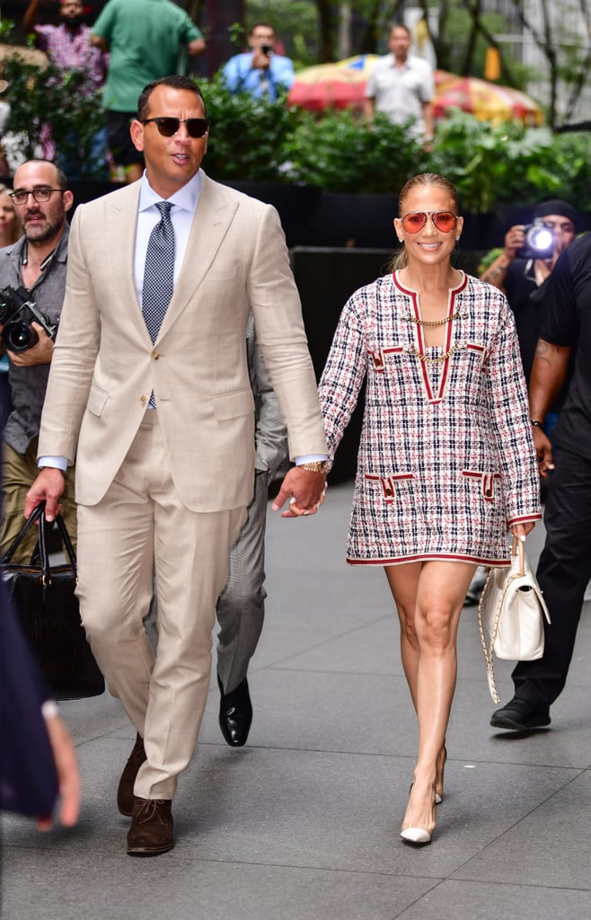 Jennifer Lopez and Alex Rodriguez Lunch in NYC August 2018