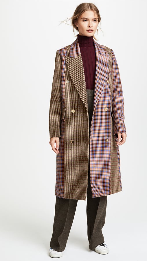 Golden Goose Deluxe Brand Nina Check Coat