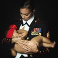 In Honor of 9/11, This Photographer Shared a Touching Photo of a Breastfeeding Marine