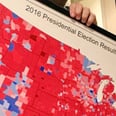 Trump Is Displaying an Election Results Map in the White House, Because of Course He Is