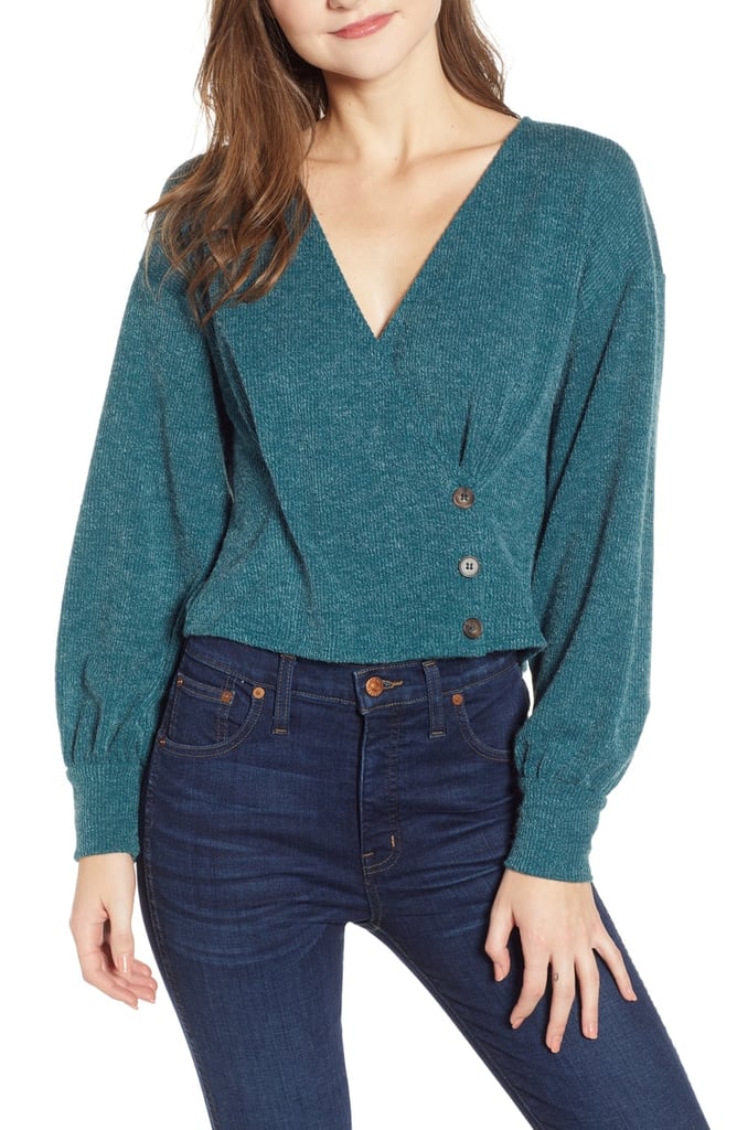 wrap sweater