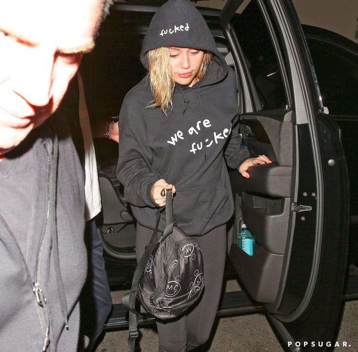 Miley Cyrus We Are Fucked Sweatshirt