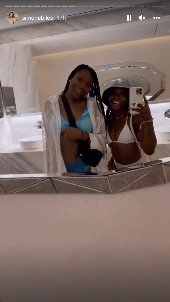 Simone Biles's Best Outfits on Holiday in Cancun | Photos